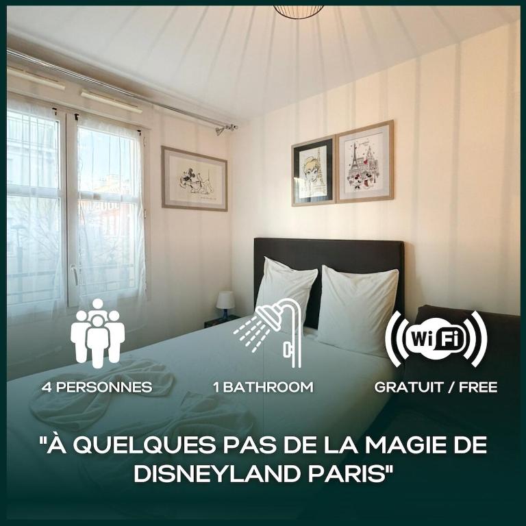Scandinaves 21 - Studio Pour 4 à Disneyland Paris - Apartment mit 1 Schlafzimmer - 1