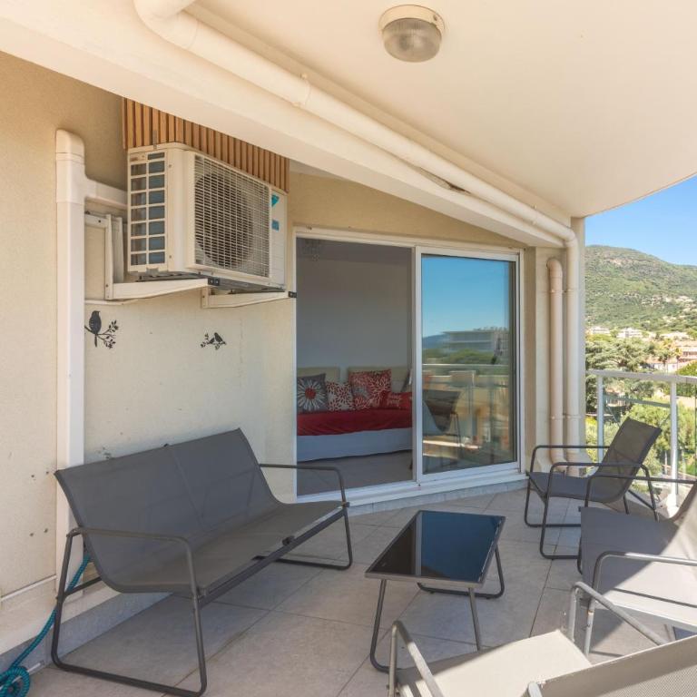 2 pièces avec terrasse vue mer - Appartement Supérieur - Vue sur Ville - 13
