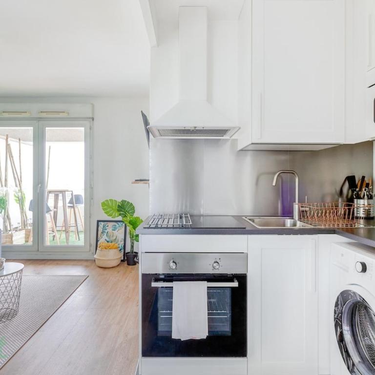 WeHost - Gabriel Peri - Appartement vue panoramique, balcon – Charpennes - Standard Apartment - 6