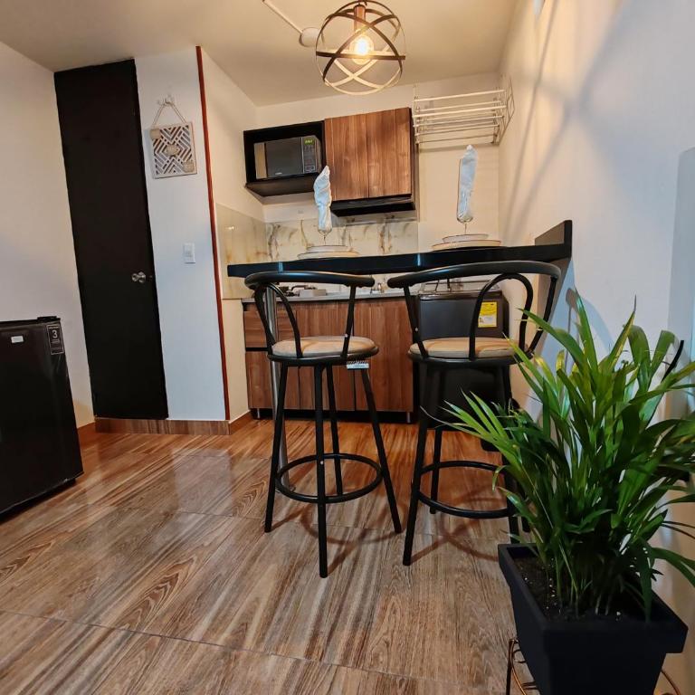 Moderno Apartaestudio Privado con Excelente Ubicación y Parqueadero - Apartamento de 1 dormitorio - 3