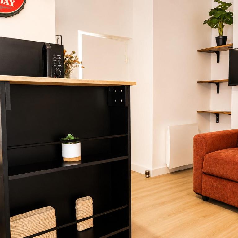 Appartement cosy dans le quartier historique de La Doutre - 2pers - Studio - 3