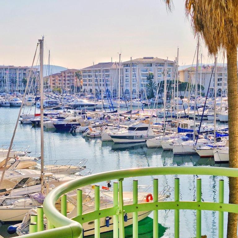 Vue Port & Mer - Terrasse, Clim, Garage, Plages - Apartment mit 1 Schlafzimmer - 1