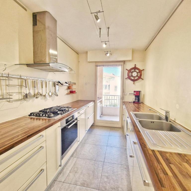 Vue Port & Mer - Terrasse, Clim, Garage, Plages - Apartment mit 1 Schlafzimmer - 7