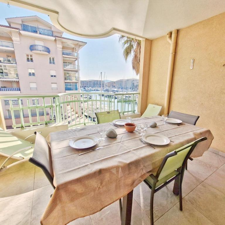 Vue Port & Mer - Terrasse, Clim, Garage, Plages - Apartment mit 1 Schlafzimmer - 15