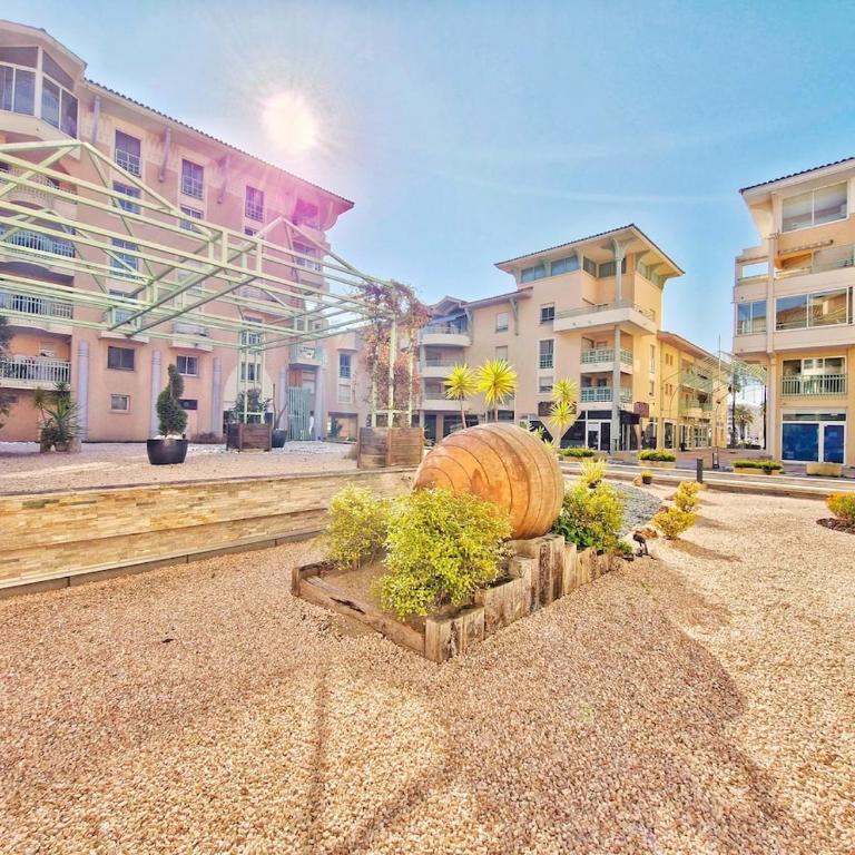 Vue Port & Mer - Terrasse, Clim, Garage, Plages - Apartment mit 1 Schlafzimmer - 16