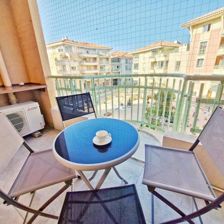 Vue Port & Mer - Terrasse, Clim, Garage, Plages - Apartment mit 1 Schlafzimmer - 18