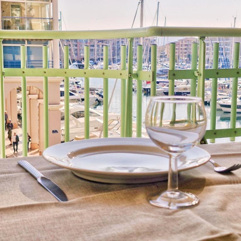 Vue Port & Mer - Terrasse, Clim, Garage, Plages - Apartment mit 1 Schlafzimmer - 19