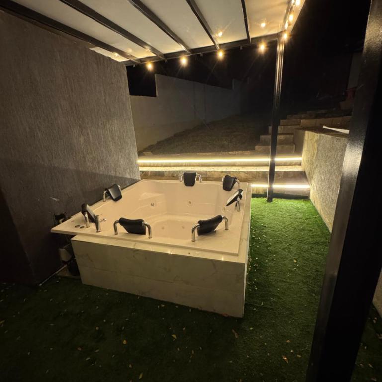 Casa campestre con piscina y Jacuzzi - Casa con 1 dormitorio - 5