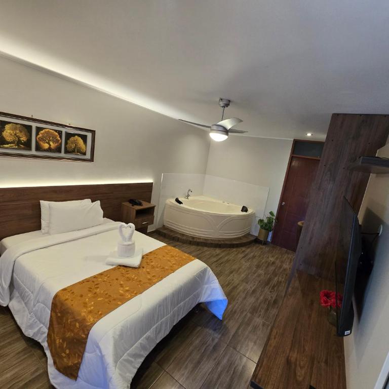 Hotel La Colina - Habitación Doble con bañera de hidromasaje - 3