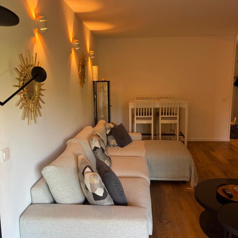 St Tropez face a la plage , Magnifique appartement T2 , entièrement rénové , grande terrasse , 2 piscines , magnifique résidence à 2 pas du port et du centre ville - Apartment mit 1 Schlafzimmer - 4