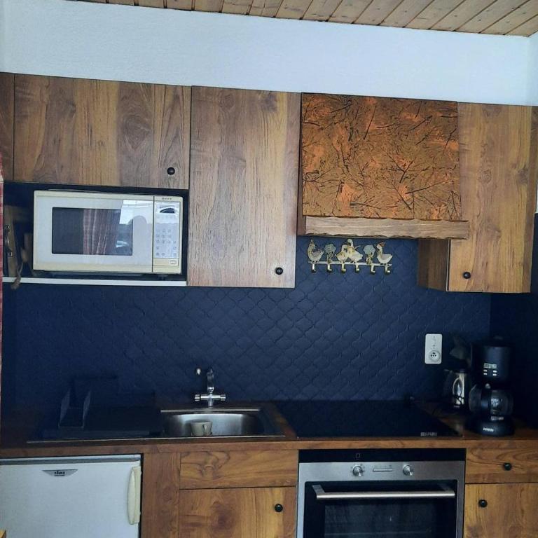 Deux-pièces confortable proche ski avec balcon et parking - Appartement 1 Chambre - 13