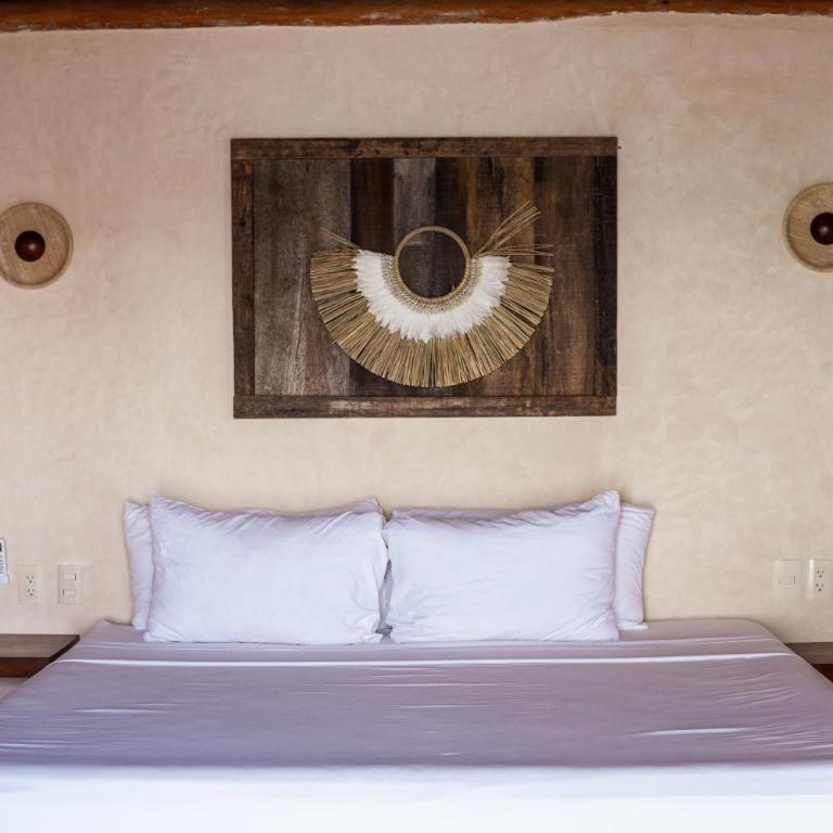 Yayum Bacalar - Zimmer mit Kingsize-Bett und Seeblick - 12