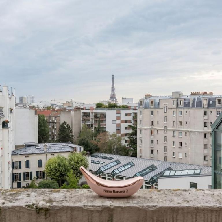 Charming Studio with Eiffel Tower Views in Pariss 15th - Appartement - 9