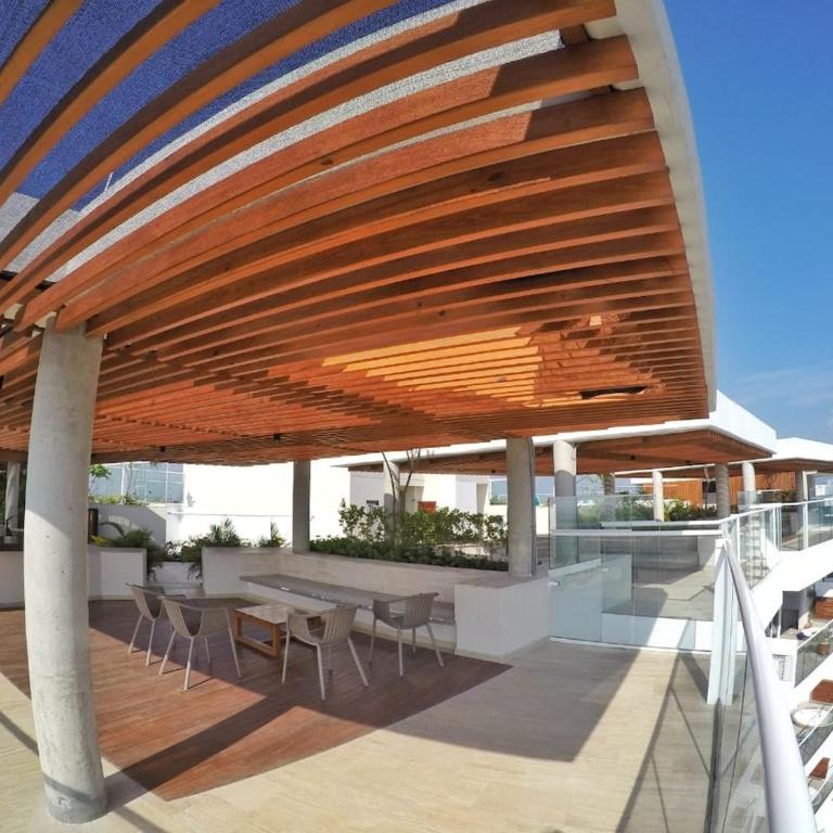 Cartagena Jacuzzi Privado - Two-Bedroom Apartment with Balcony and Terrace - 45