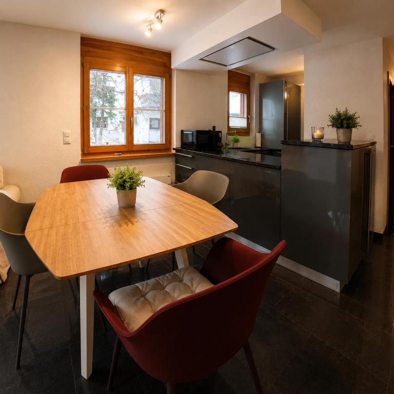 Residenz Christina Leukerbad - Apartment mit 2 Schlafzimmern und Terrasse - 7