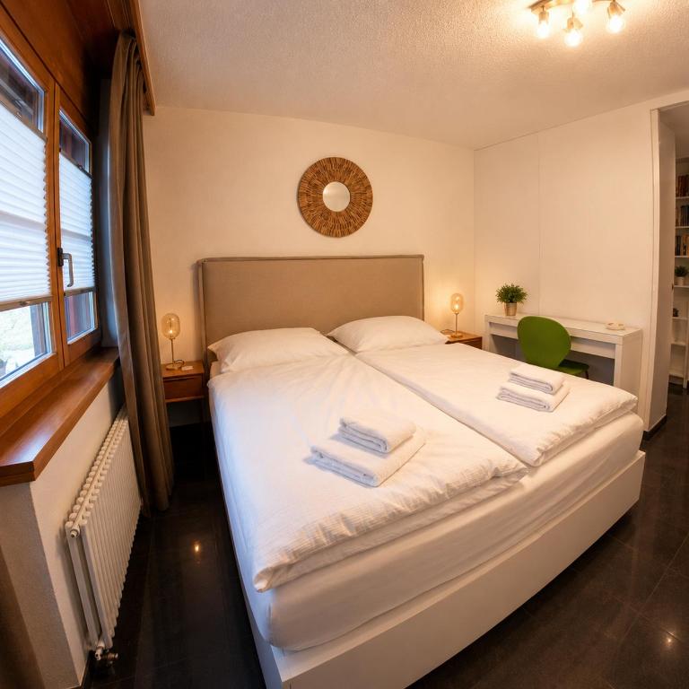 Residenz Christina Leukerbad - Apartment mit 2 Schlafzimmern und Terrasse - 8
