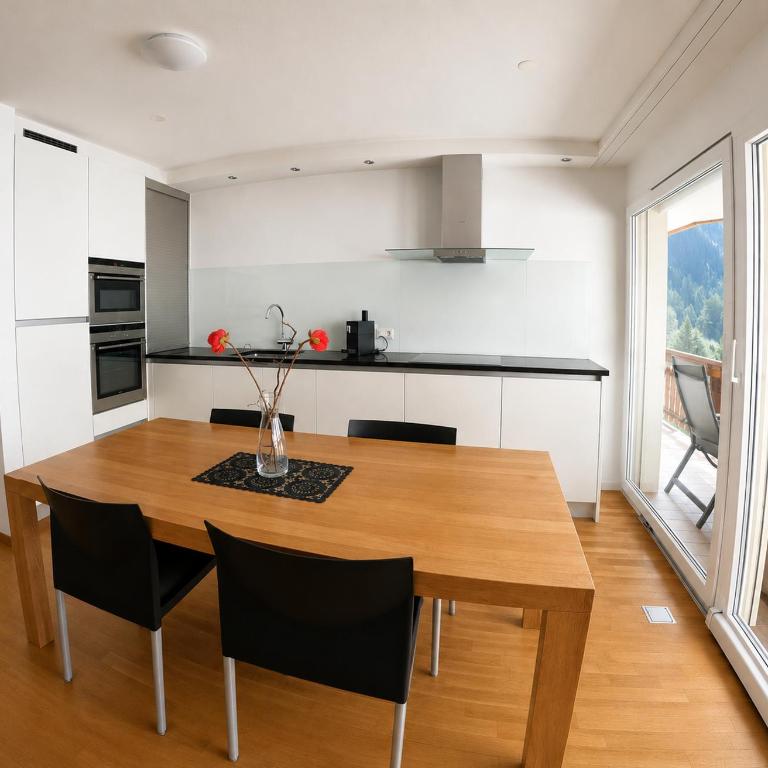 Residenz Edelweiss Leukerbad - Apartment mit 1 Schlafzimmer und Aussicht - 4