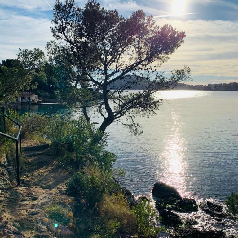 Studio climatisé avec une vue mer panoramique sur la baie d'Agay - Appartement 1 Chambre - 27