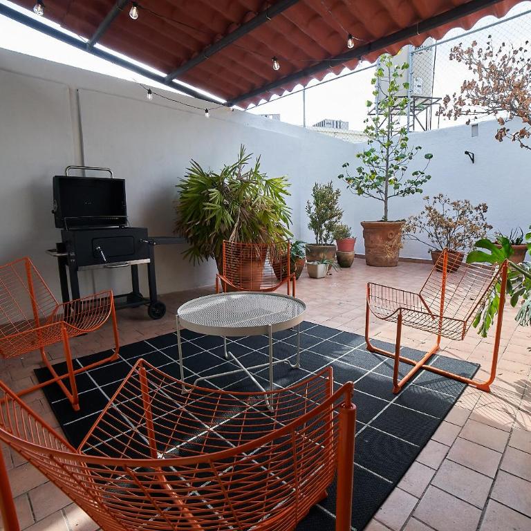 Glasshouse - Amplio Depa 4 Cuartos - 2 Patios - Col Americana - Apartment - 3