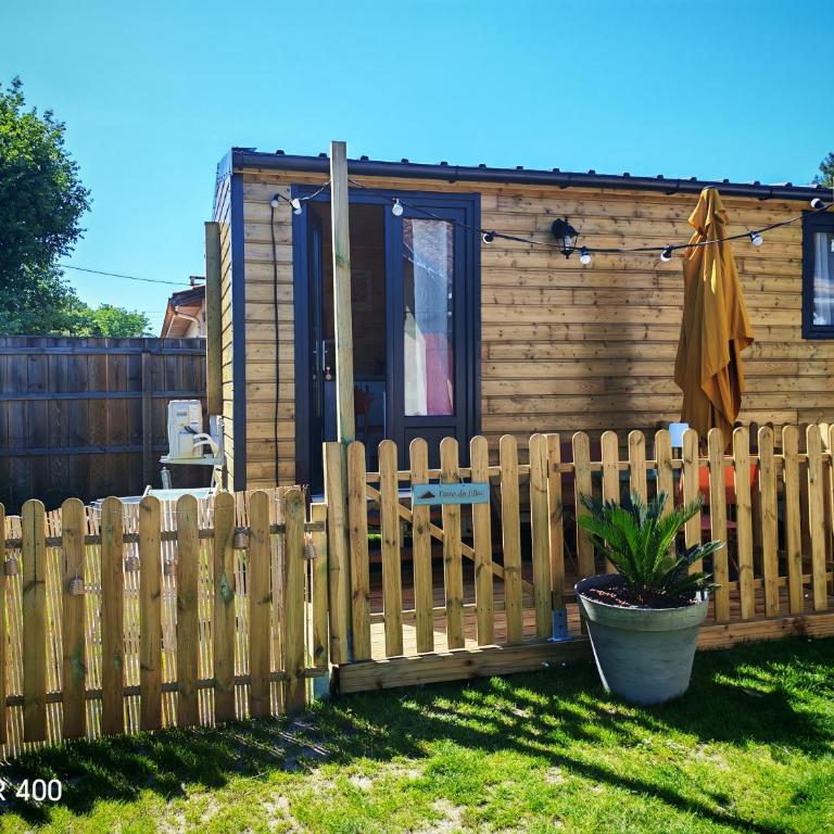 Tiny house climatisée en bord de bassin - Appartement 1 Chambre - 1