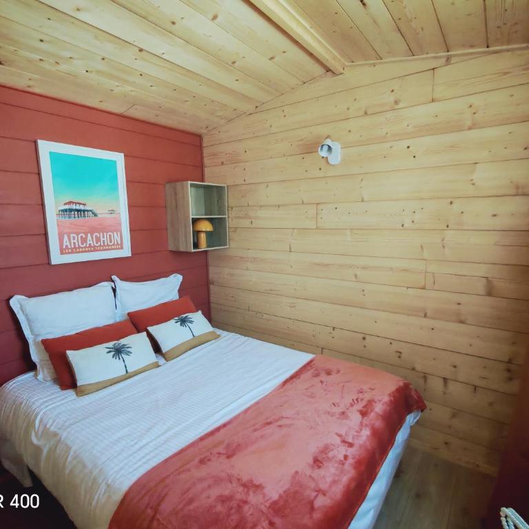 Tiny house climatisée en bord de bassin - Appartement 1 Chambre - 11