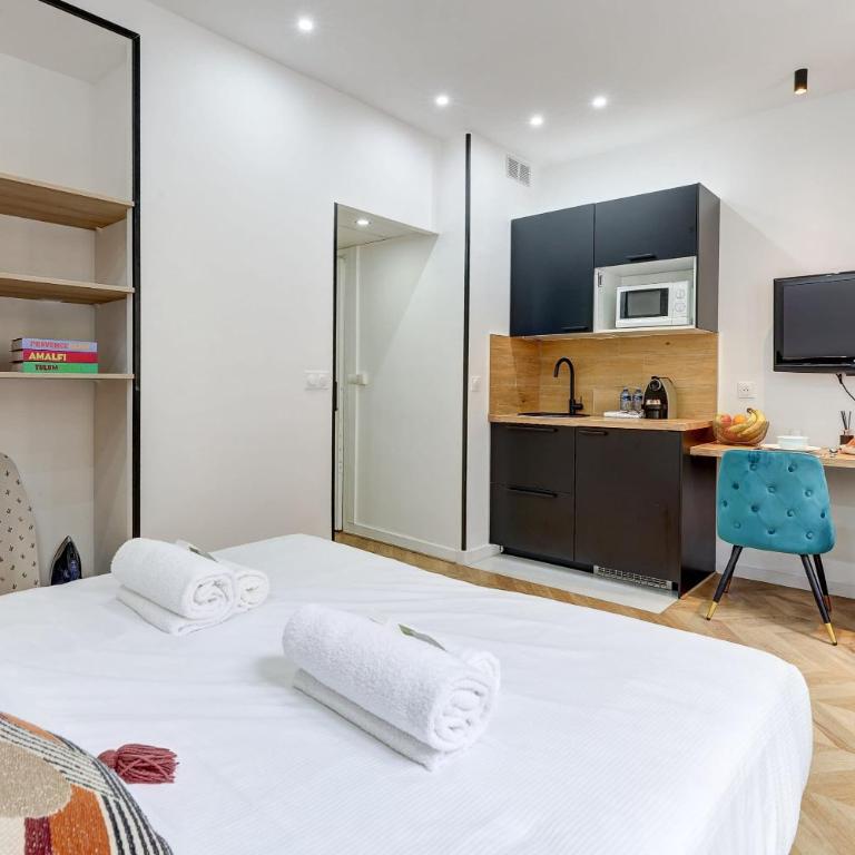 Studio avec A-C aux Champs-Elysees - Appartement - 5