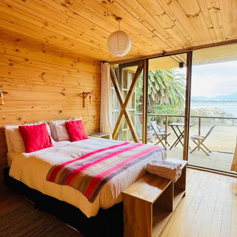 La Ritoqueña Hotel de Playa - Habitación Doble con balcón y vistas al mar - 8