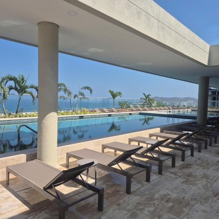 Apartment suite with ocean views in Bello Horizonte - Apartamento de 1 dormitorio - 22