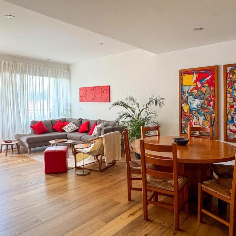 Spacious and bright 3-bedroom apartment in Roma Norte - Three-Bedroom Apartment - 2