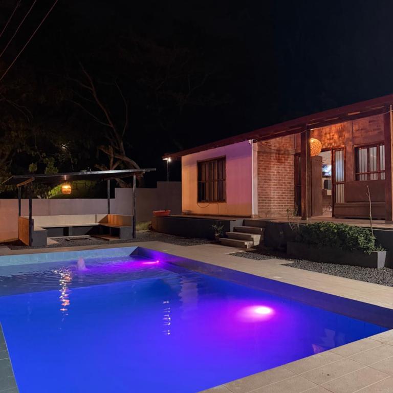 Casa campestre con piscina y Jacuzzi - Casa con 1 dormitorio - 8