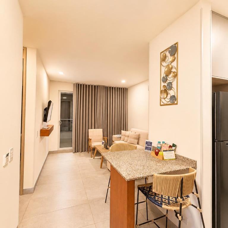 Penthouse Vista Mar & Sierra Nevada, Piscina, Balcón, Playa - One-Bedroom Apartment - 14