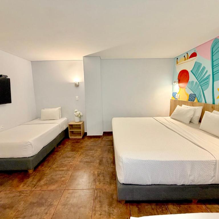 Hotel Caribbean Cartagena - Quadruple Room - 2