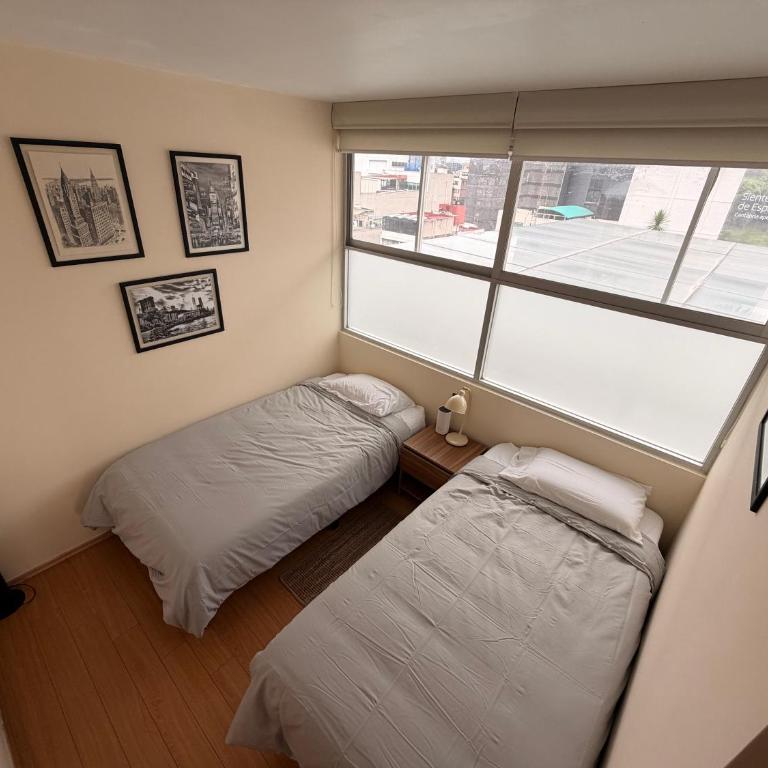 Luminoso departamento completo en el corazón de la CDMX - Colonia Roma - Apartment mit 2 Schlafzimmern - 5