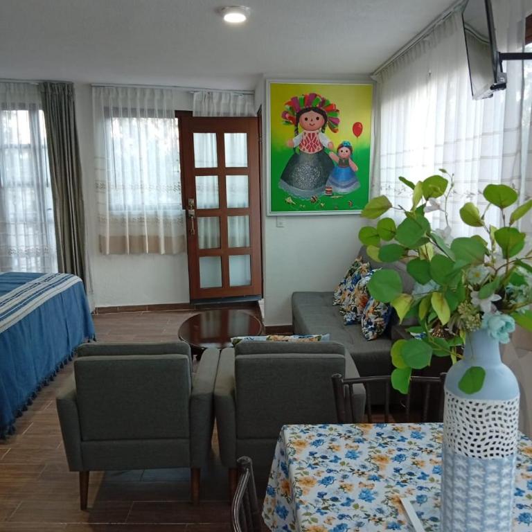 Cómodo departamento en Xochimilco - One-Bedroom Apartment - 1