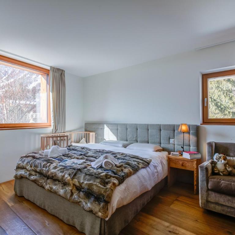 Boutique Chalet Moritz for 12 with Sauna - Deluxe Villa - 40