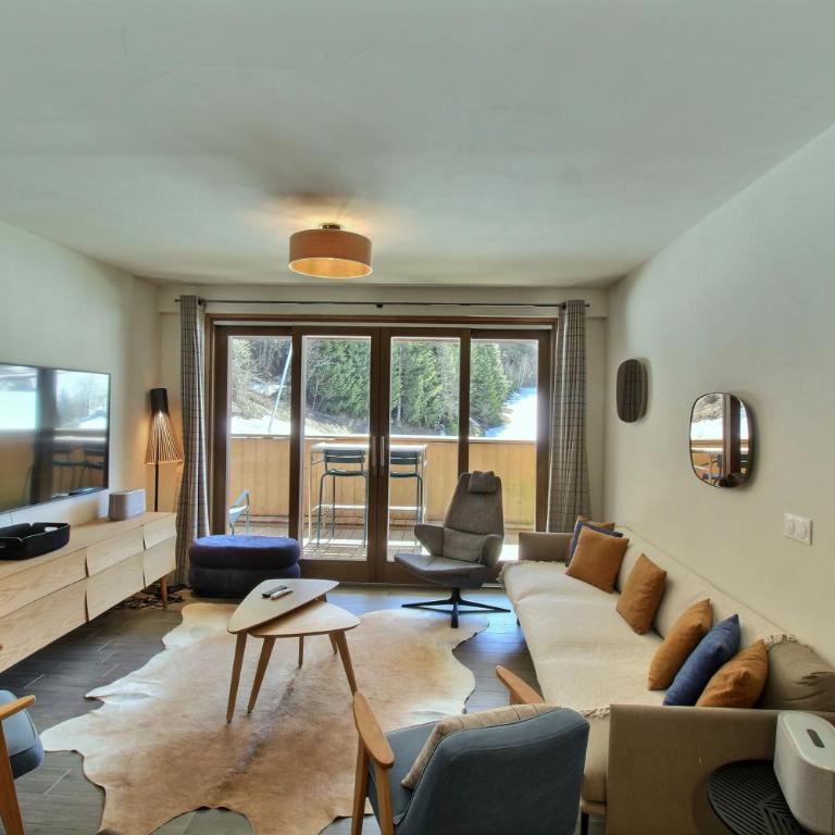 ARC 1600, Résidence Premium LE RIDGE, Appartement 12 personnes Vue Montagne - Ski aux pieds - Sauna, Hammam, Piscine intérieure chauffée, Salle de sport & fitness - Appartement 5 Chambres - 11