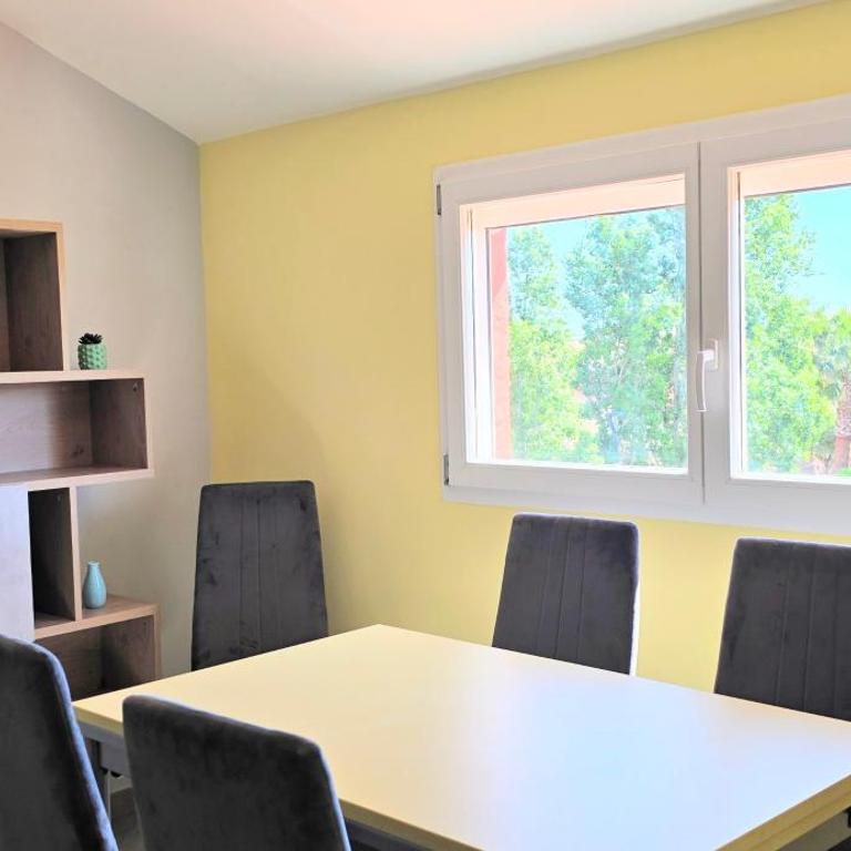 Le Barcarès - gîte "Carlit" climatisé 2 chambres pour 6 personnes, à 10 mns à pied de la plage, avec place de parking - Apartment mit 2 Schlafzimmern - 6