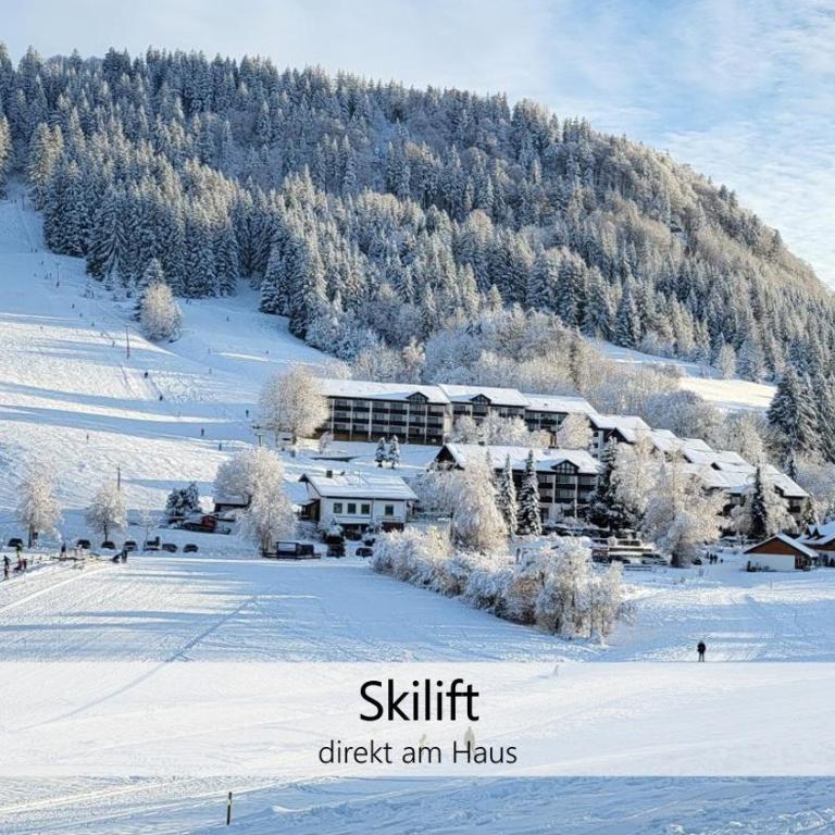 Alpenflair im Ferienpark Oberallgäu- Pool- Sauna- Bikepark- Skilift- Loipe- Wanderwege- stilvoll und kinderfreundlich - One-Bedroom Apartment - 38