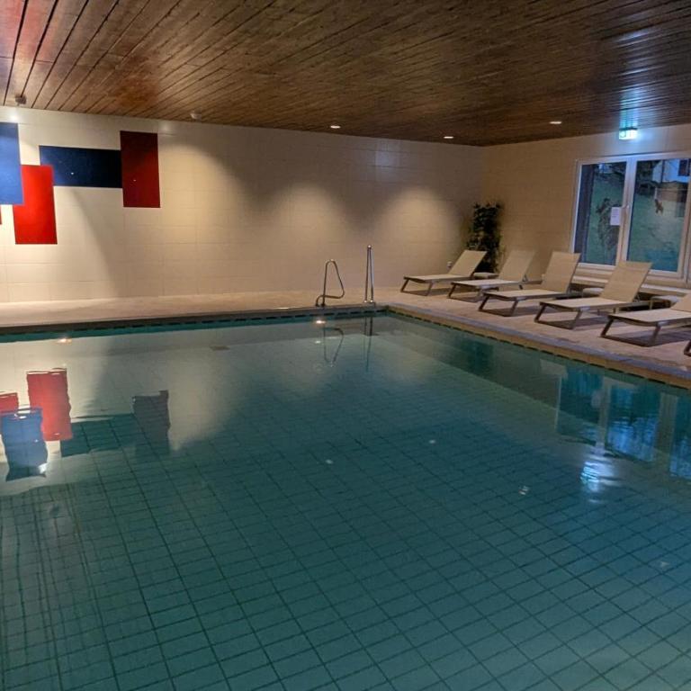 Alpenflair im Ferienpark Oberallgäu- Pool- Sauna- Bikepark- Skilift- Loipe- Wanderwege- stilvoll und kinderfreundlich - One-Bedroom Apartment - 47