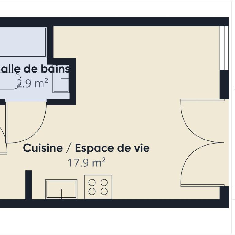 Ericeira - appart pour 3 avec piscine commune - Studio - 21