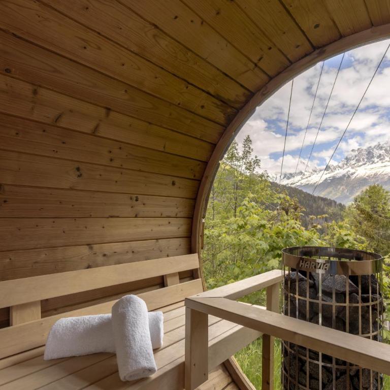 Chalet Kieppi - View off Mont-Blanc range - Chalet - 8