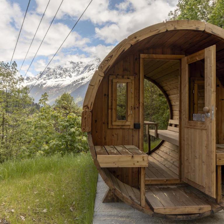 Chalet Kieppi - View off Mont-Blanc range - Chalet - 5