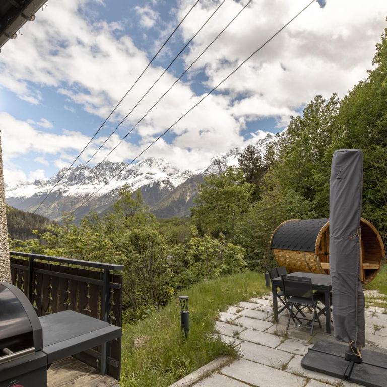 Chalet Kieppi - View off Mont-Blanc range - Chalet - 9