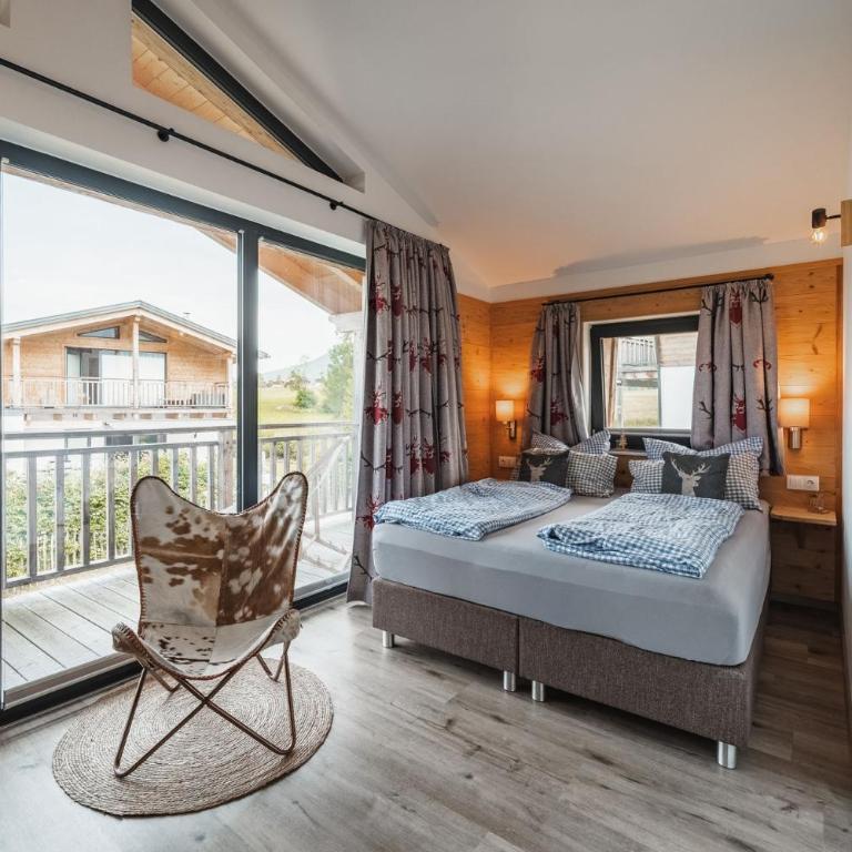 Chalet Charivari Inzell mit Whirlpool, Sauna & Garten - Chalet mit 3 Schlafzimmern - 16
