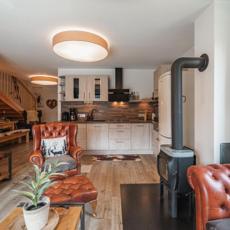 Chalet Charivari Inzell mit Whirlpool, Sauna & Garten - Chalet mit 3 Schlafzimmern - 22
