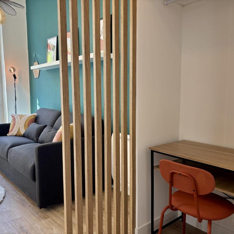 Entre Raimu et Panisse, Charme provençal à Toulon - One-Bedroom Apartment - 4