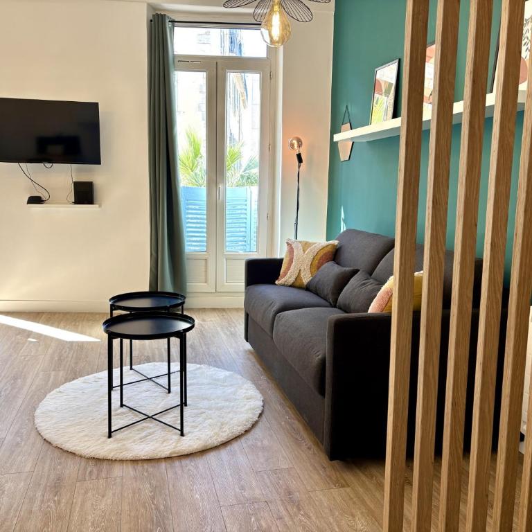 Entre Raimu et Panisse, Charme provençal à Toulon - One-Bedroom Apartment - 6
