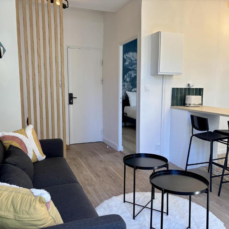 Entre Raimu et Panisse, Charme provençal à Toulon - One-Bedroom Apartment - 15