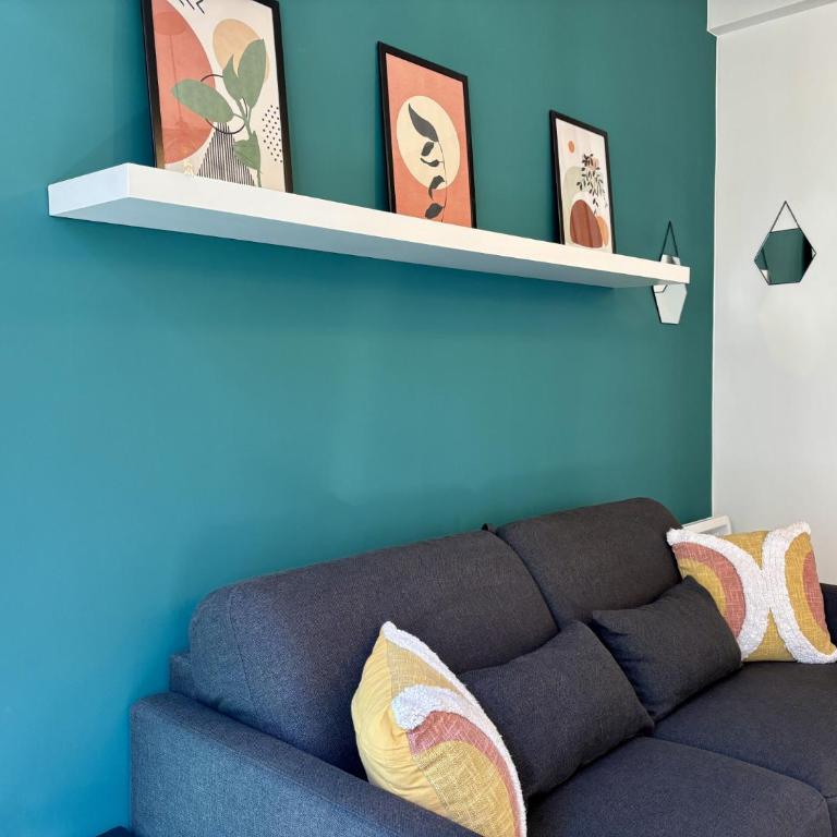 Entre Raimu et Panisse, Charme provençal à Toulon - One-Bedroom Apartment - 18