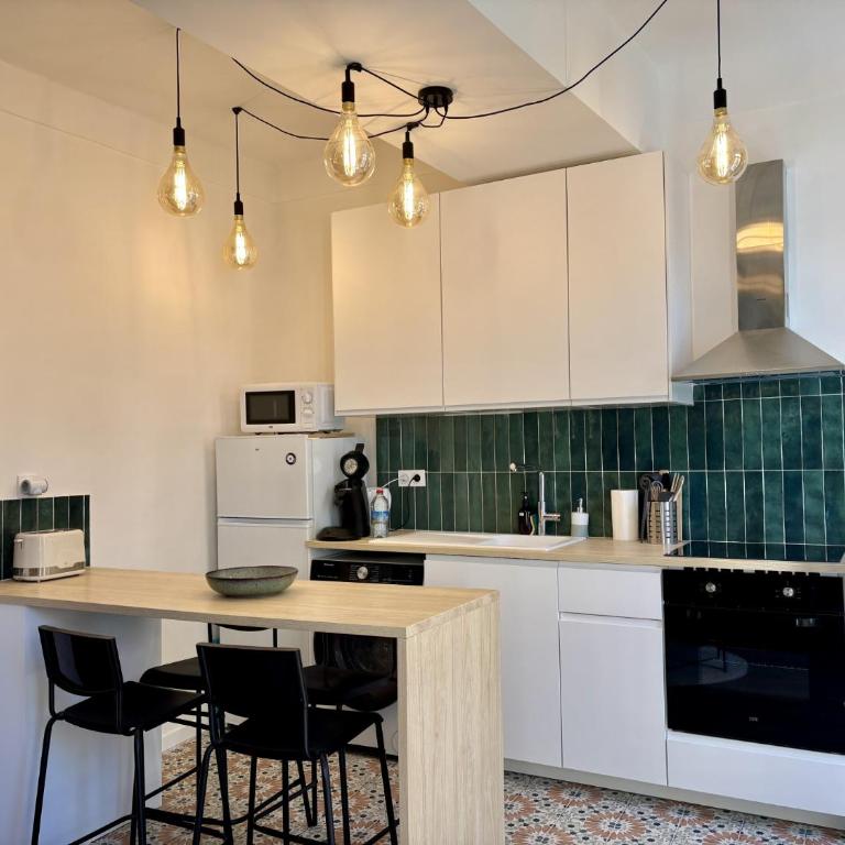 Entre Raimu et Panisse, Charme provençal à Toulon - One-Bedroom Apartment - 19
